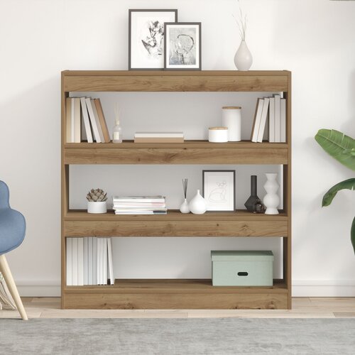 vidaXL Knjižna omara Artisan Oak Inženirski les Srednje Cene