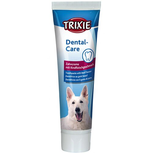 Trixie Zobna Pasta z govedino za pse 100g Slike
