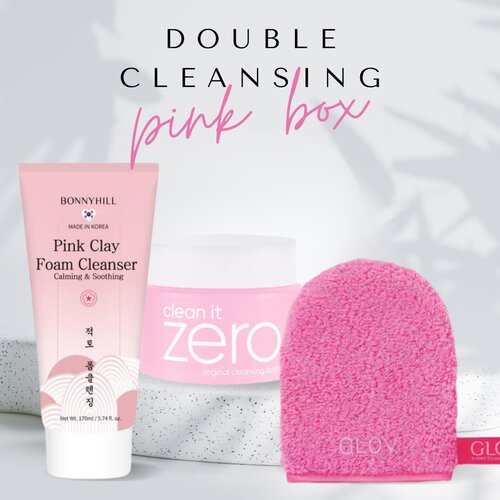 BANILA_CO beauty box pink double cleansing Cene