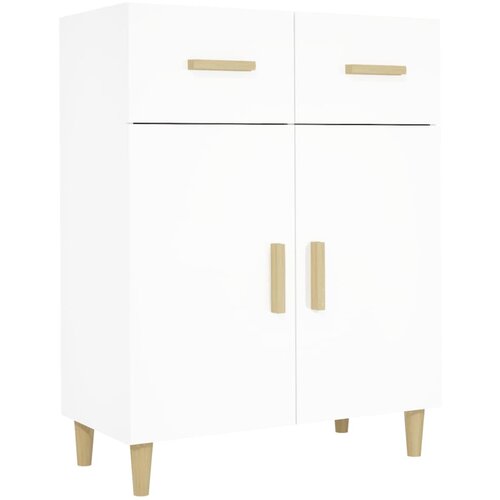 Maison Chic Komoda - Predalnik bela 69,5x34x89 cm konstruiran les, (21716274) Cene