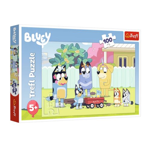  100pcs. Bluey's Merry World Trefl 16471 Cene