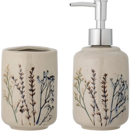 Bloomingville Krem set pribora za kupaonicu od kamenine Bea &amp;ndash; Slike