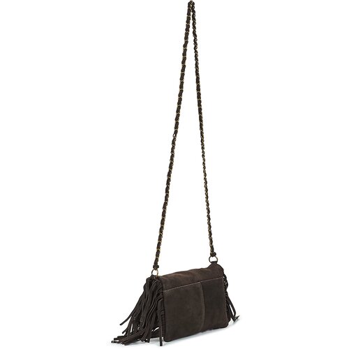 Pieces Torbe za čez ramo PCAURORA SUEDE CROSS Kostanjeva Slike