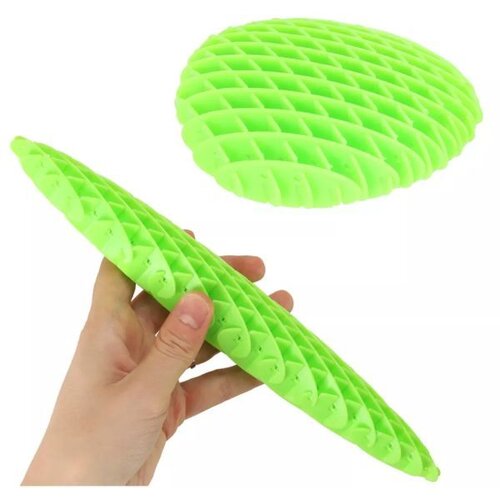 Flexi fidget črv igra proti stresu - zelena Slike