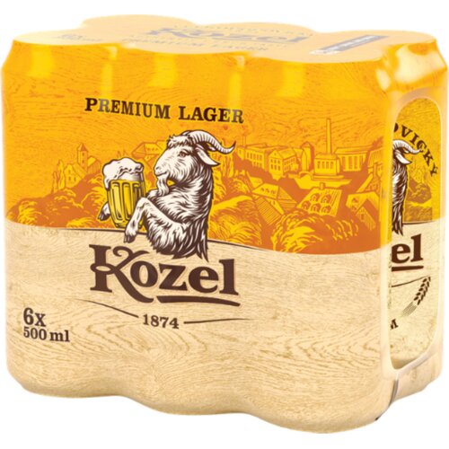 Kozel Premium lager 6&times;0,5L lim Cijene