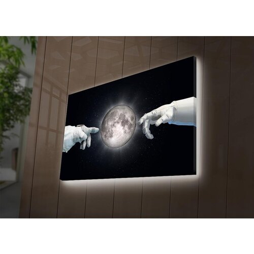 Wallity Slika sa LED osvetljenjem NASA-004, 45x70 cm Cene