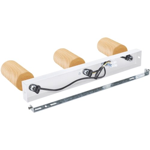 Brilagi - Spot svetiljka SELE 3xGU10/30W/230V bela/dekor hrasta Slike