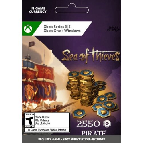  sea of thieves - 2550 ancient coins - royal treasury of the ancients pc/xbox live key global Cene