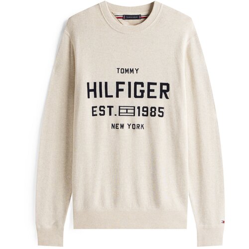 Tommy Hilfiger Pulover &amp;#039;ATHLEISURE&amp;#039; kapučino / črna Slike