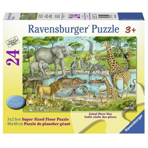 Ravensburger puzzle (slagalice) - Velike podne puzle divlje RA05542 Cene