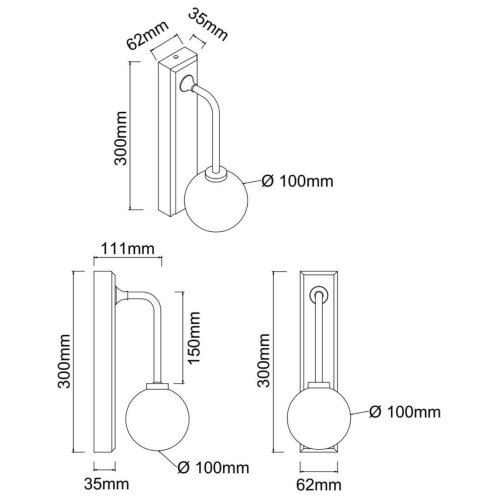 Open Design OR85600 - Zidna lampa za kupatilo ERO 1xG9/9W/230V IP44 mesing Slike