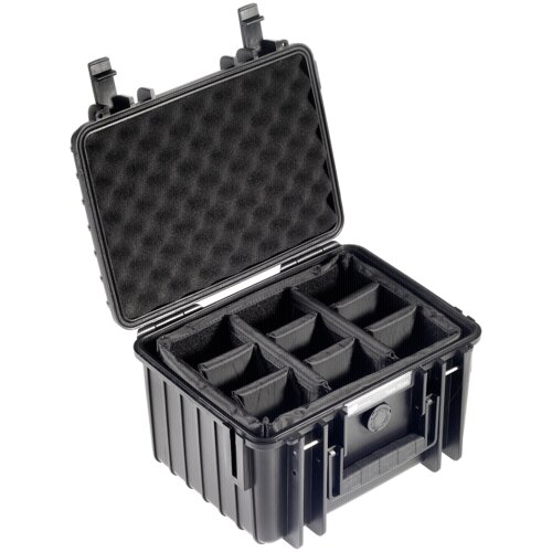 B_W_International B&amp;amp;W Outdoor Case Type 2000 black padded partition insert Slike