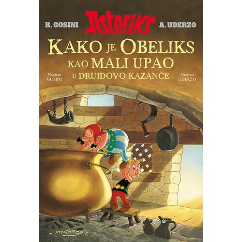 Čarobna knjiga Rene Gosini, Alber Uderzo - Kako je Obeliks kao mali upao u druidovo kazanče Slike