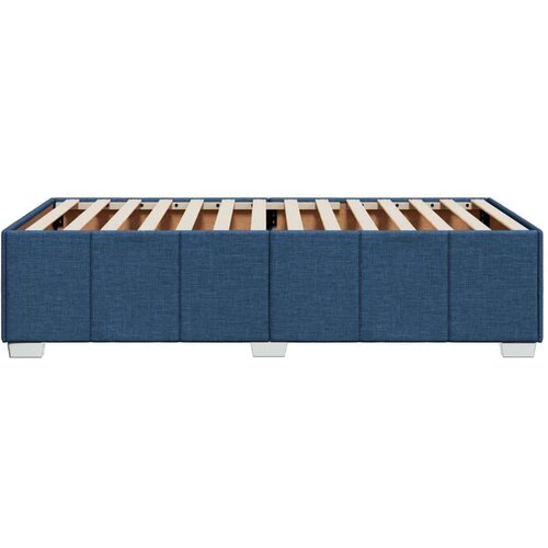 VidaXL okvir za krevet plavi 100x200 cm od tkanine Slike
