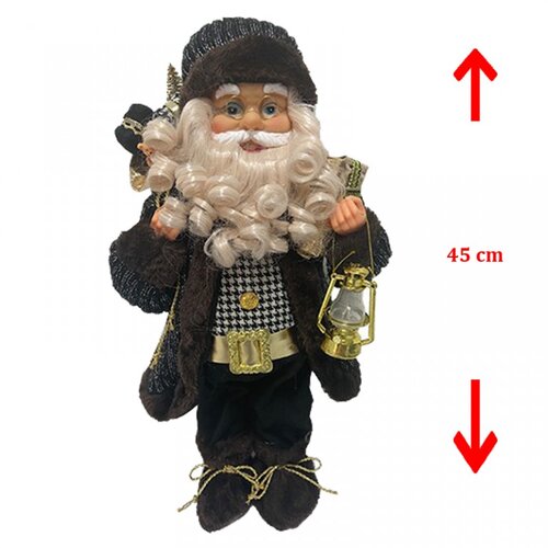 Festa Deda Mraz Artur 45 cm crni Cene
