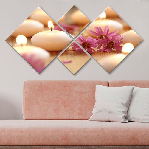 Wallity slika 4MDF125276414, 60x115 cm, 4 dela Cene