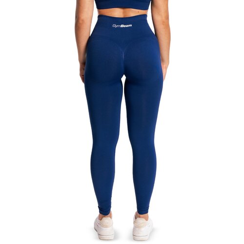 GymBeam ženske helanke sculpt seamless navy Slike