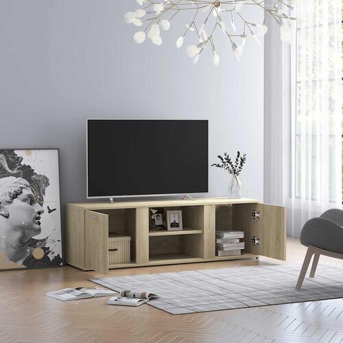 TV ormarić boja hrasta sonome 120x34x37 cm konstruirano drvo Cijene