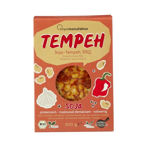 Tempehmanufaktur Tempeh BBQ, bio Slike