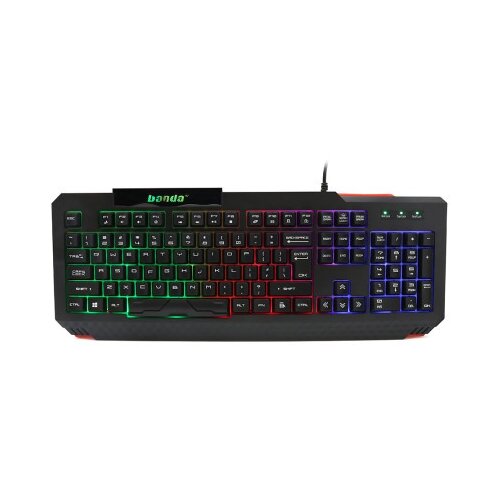  Tastatura gejmerska zicna crna v2 banda ( IT1061 ) Slike