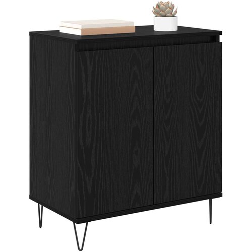  Kreveta Crni hrast 60 x 35 x 70 cm Konstruirano drvo Slike