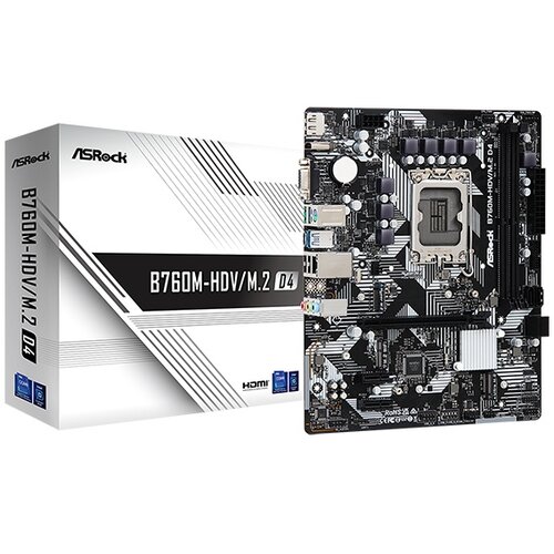 AsRock MB s1700 B760M-HDV/M.2 D4 90-MXBL40-A0UAYZ Cene