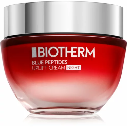 Biotherm Blue Peptides Uplift Cream Night krema za obraz za noč za ženske 50 ml