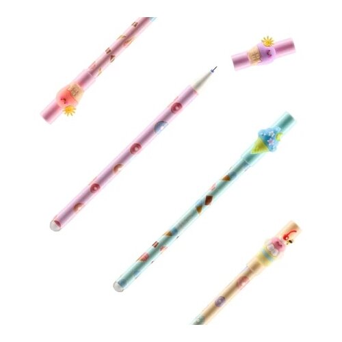 Sazio Neo mistic, izbrisiva gel olovka, plava, 0.5mm, Ice cream Cene