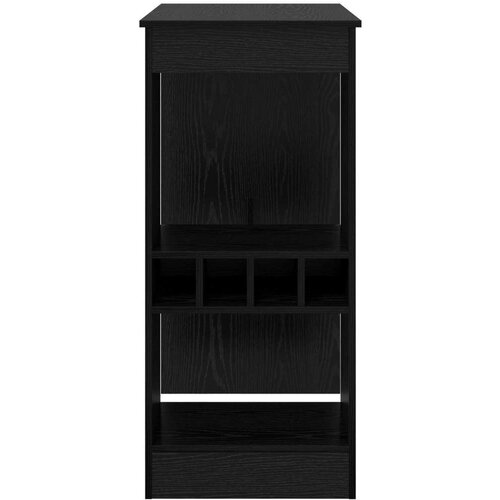  Stol za bar Crni hrast 90 x 47.5 x 103.5 cm Konstruirano drvo Slike