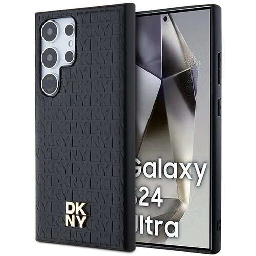Dkny USNJEN OVITEK ZA MAGSAFE ZA SAMSUNG GALAXY S24 ULTRA ČRN, (21897159) Cene