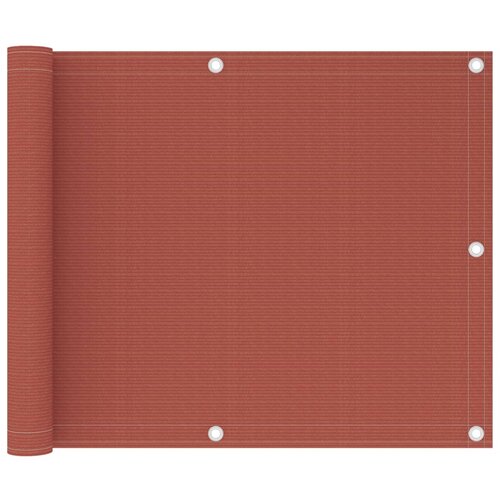 vidaXL balkonski zastor terakota 75 x 300 cm HDPE Cijene