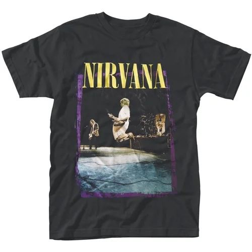 Nirvana Majica Stage Jump Black 2XL