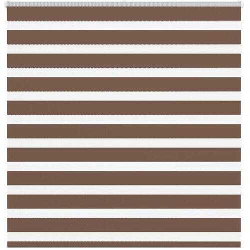 vidaXL Zebra zavesa rjava 140x100 cm širina blaga 135,9 cm poliester, (5000297656) Cene
