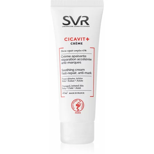 SVR Cicavit+ obnovitvena krema pospešuje zdravljenje 40 ml