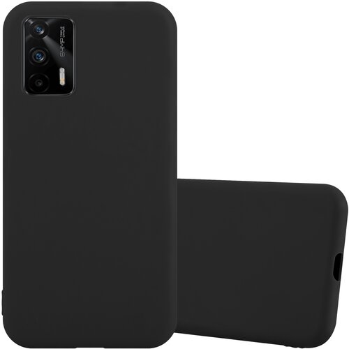 Cadorabo Ohi&scaron;je, združljiv z Realme v Candy Black - Za&scaron;čitni pokrov iz fleksibilnega silikona TPU, (20592221) Cene