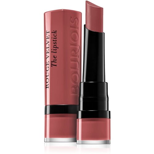Bourjois Rouge Velvet The Lipstick mat šminka 2,4 g odtenek 33 Rose Water za ženske Cene