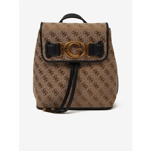 Guess Brown Women&amp;#039;s Patterned Backpack Aviana - Women Slike