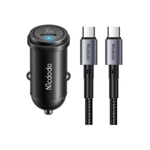 McDodo Punjač za auto CC-7493 set USB C+TIP C 1,2m Slike