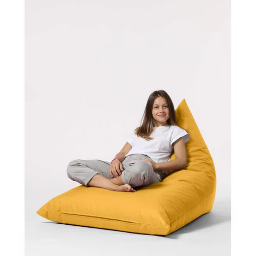 Atelier Del Sofa Pyramid Big Bed Pouf - Yellow vrtna sedežna vreča, (20802825)
