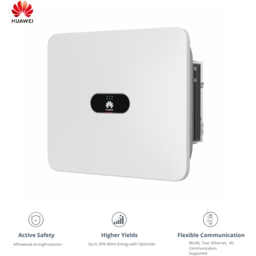 Huawei Omrežni 12kW razsmernik SUN2000-12KTL-M5 max. 13.2 kVA AC output 12000W 3F [01076368 - SUN2000-12KTL-M5] - Cene