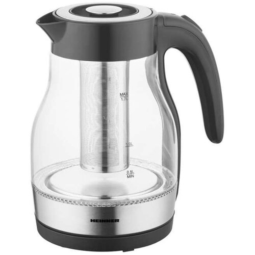 Heinner električno kuvalo HEK-TF2200GBK 1,7l/2200W/filter za čaj/inox Cene