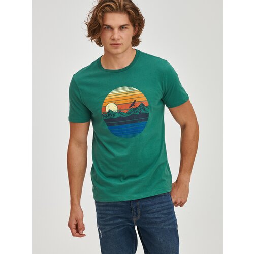 GAP T-shirt sunset graphic t-shirt - Men's Cene