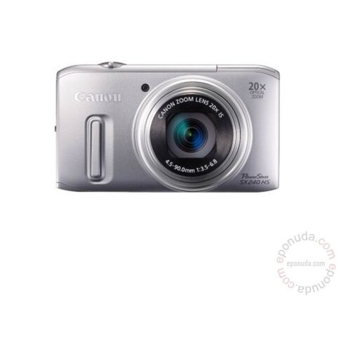 Canon powershot SX240 hs silver digitalni fotoaparat
