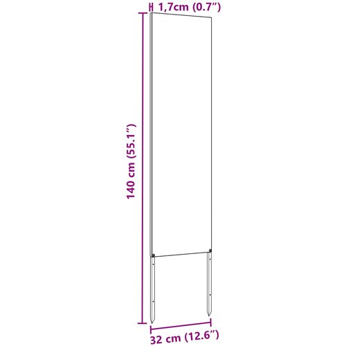  Privatnost u vrtu Rezbarija Maslinovo zelena 32 x 140 cm Slike