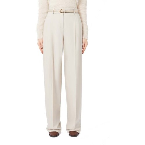 Maxmara Studio Hlače Chino / Carrot ENTRATA Bež Cene