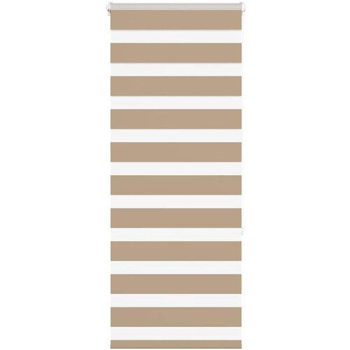 Zebra zavjesa Pje&scaron;čano smeđa 55x150 cm &Scaron;irina tkanine 50,9 cm Poliester Cene