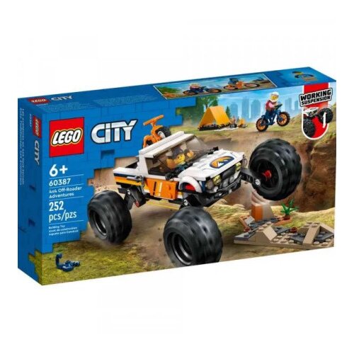Lego City 60387 Pustolovščine s terenskim vozilom Cene