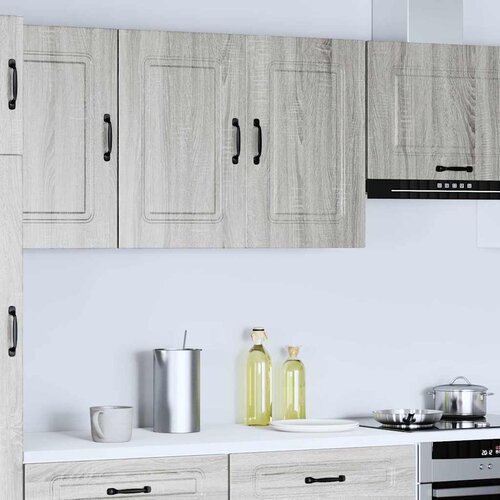 Maison Chic Kuhinjska stenska omarica - Kuhinjska omarica Kalmar siva sonoma inženirski les iu1020, (22063952) Slike
