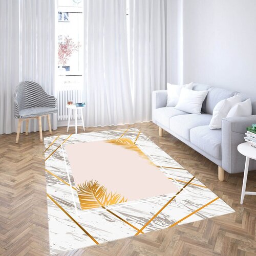 Conceptum Hypnose tepih CG_43, pravougaoni, 140x220 cm, krem-sivi Cene