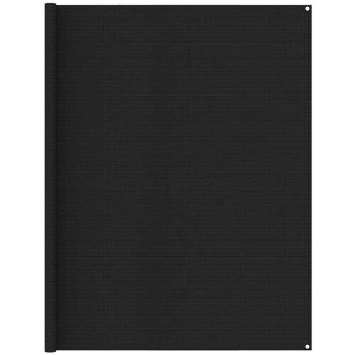 vidaXL tepih za šator 250 x 450 cm crni Cijene